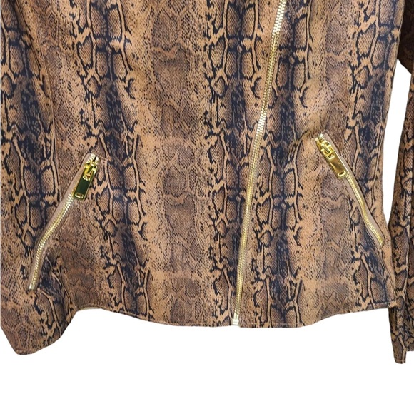 Philosophy Faux Suede Snake Print Jacket. Size is XS. It is NWT - Picture 4 of 4